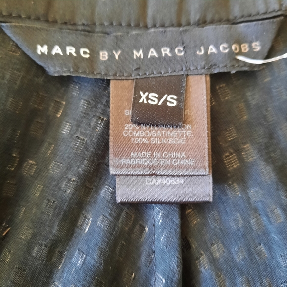 Marc by Marc Jacobs Black Silk Blended Cardigan Small - Picture 6 of 9